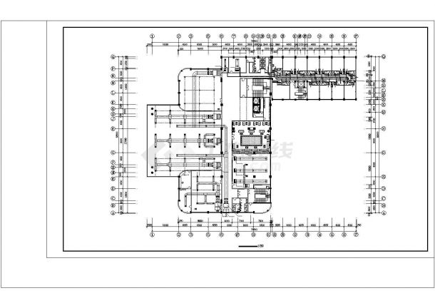 某城市行政办公大楼VRV变频空调项目设计施工CAD图纸-图二