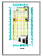 某多层学校食堂电气系统平面图_图1