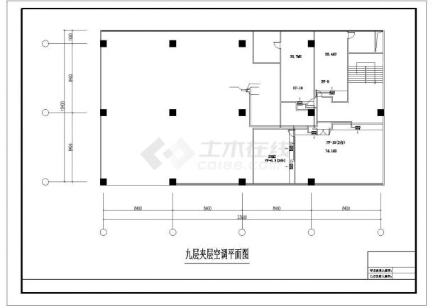[浙江]某高层办公楼空调通风系统设计施工CAD图-图一