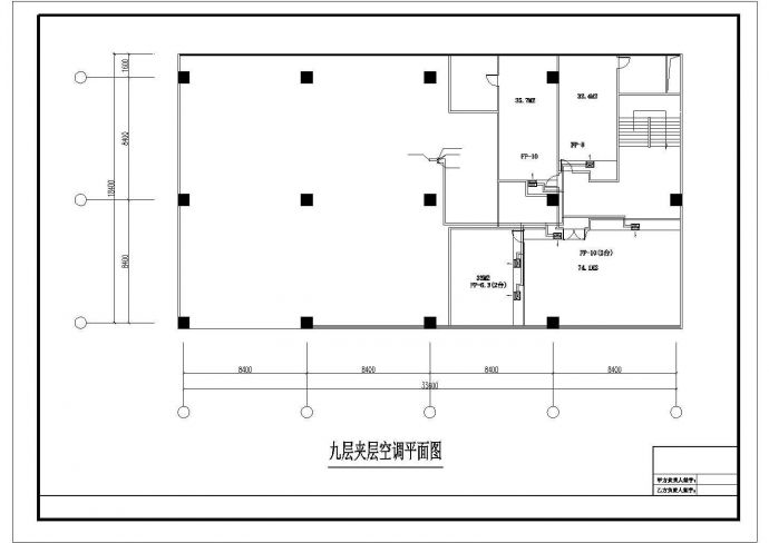 [浙江]某高层办公楼空调通风系统设计施工CAD图_图1