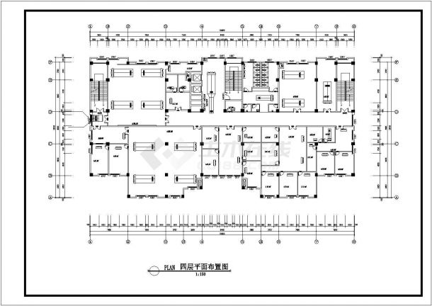 [重庆]某多层办公楼集中空调系统设计施工CAD图-图一