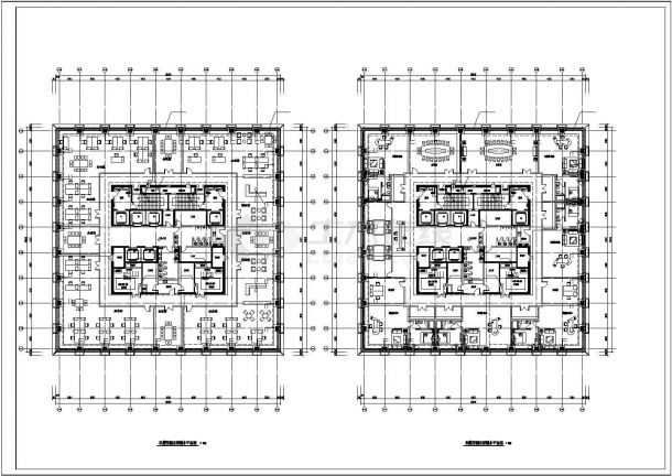 超高层办公楼暖通空调全套系统设计施工图-图二