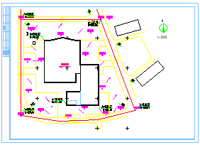 商业综合楼建筑cad设计施工图