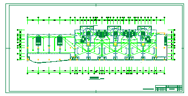 十一层商住楼电气设计CAD图-图一