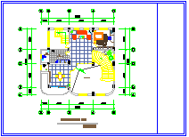 经典两层自建别墅室内装修cad方案设计图_图1