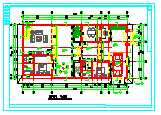 四合院建筑施工设计CAD图纸-图二