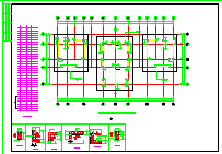 抗震二级高层剪力墙cad设计结构图纸_图1