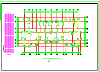 抗震二级高层剪力墙cad设计结构图纸-图二