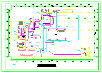 框架结构商场大厦全套cad电气图纸_图1