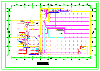框架结构商场大厦全套cad电气图纸-图二