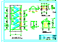 框架结构住宅楼CAD建筑设计图_图1