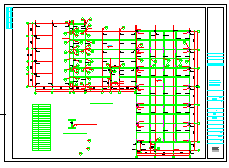 马自达4s汽车专买店钢结构cad施工设计图纸-图二