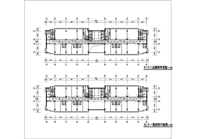 38510平米大型高层办公楼电气设计施工图纸_图1