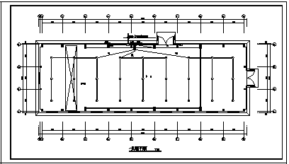 900平米某单层厂房电气施工cad图(含供配电，消防，防雷，接地系统设计)-图一