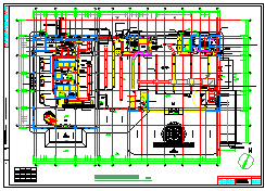 某办公大楼空调系统施工设计cad图纸-图二