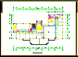 某办公楼全套中央空调CAD施工设计图纸-图一