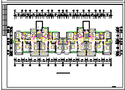 某地住宅楼电气CAD设计图纸-图二