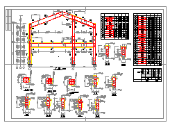 某二层办公楼混合结构建筑全套cad施工设计图纸-图二