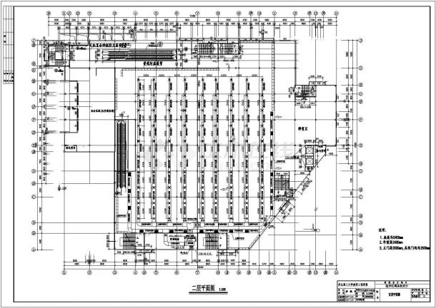 某超市中央空调CAD平面设计图纸-图二