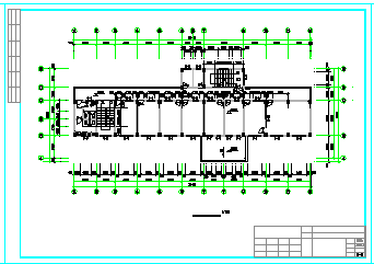 某防疫站疾病控制中心建筑cad施工图纸-图二