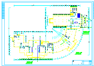 某赣东北风格中医院规划建筑cad设方案（扩初）-图二