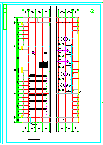 某纺织厂车间除尘空调系统cad施工设计图纸-图二