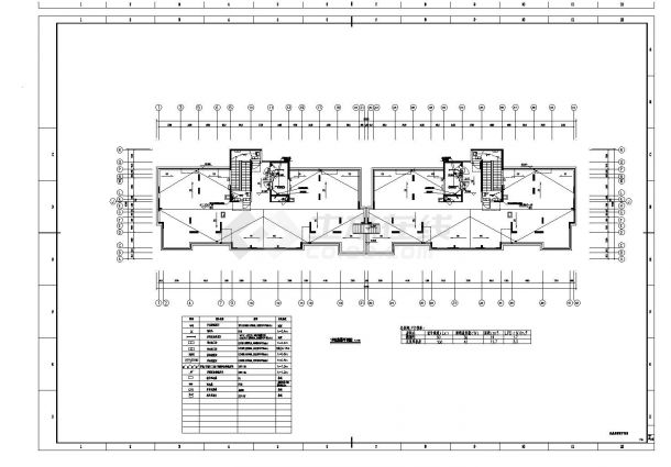 某金银岛商住小区建设项目布置CAD详图-图二