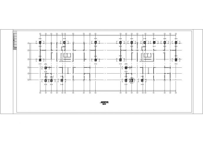 某地区高层商住楼全套结构设计施工CAD图纸_图1