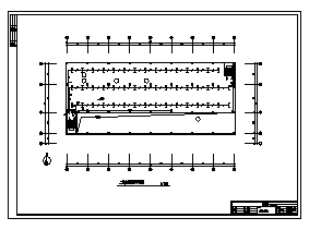 某市二层带夹层树脂厂房电气施工cad图(含照明，火灾报警平面图)-图二