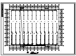 5000平米某单层戊类厂房电气施工cad图(含照明配电系统，防雷接地系统设计)-图一