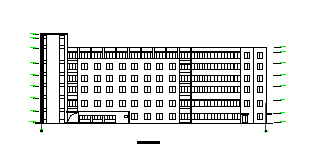 某六层医院建筑cad设计方案图_图1