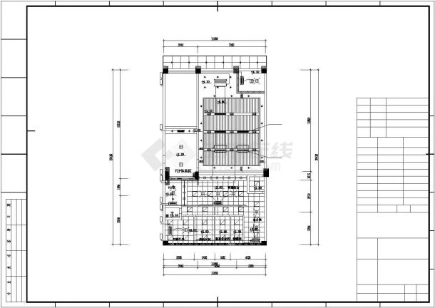 [江西]商业办公楼多联机空调系统设计施工CAD图-图一