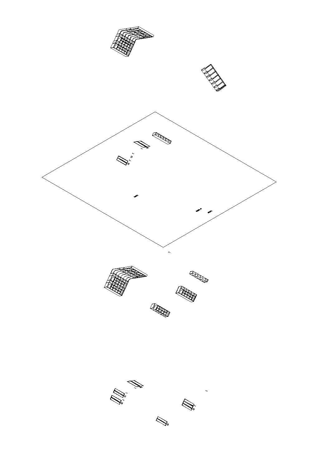 某书柜CAD节点构造效果图