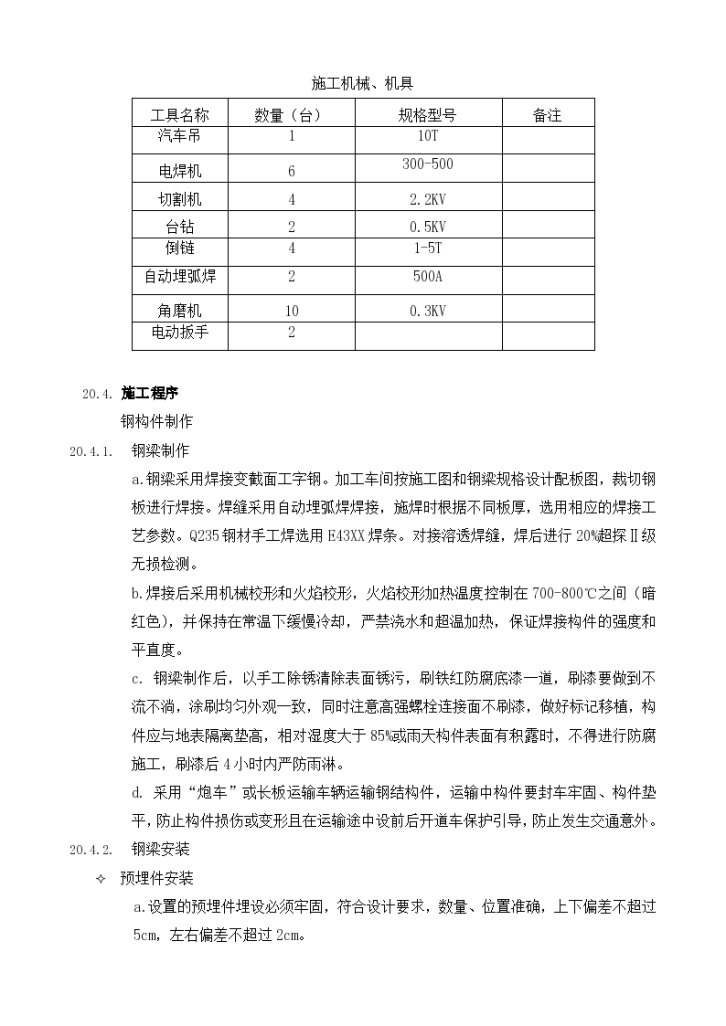 钢结构雨蓬安装完整施工方案-图二