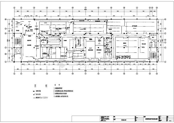 某中央厨房电位图CAD详细构造施工图-图一