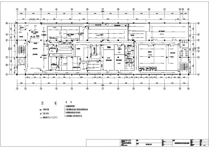 某中央厨房电位图CAD详细构造施工图_图1