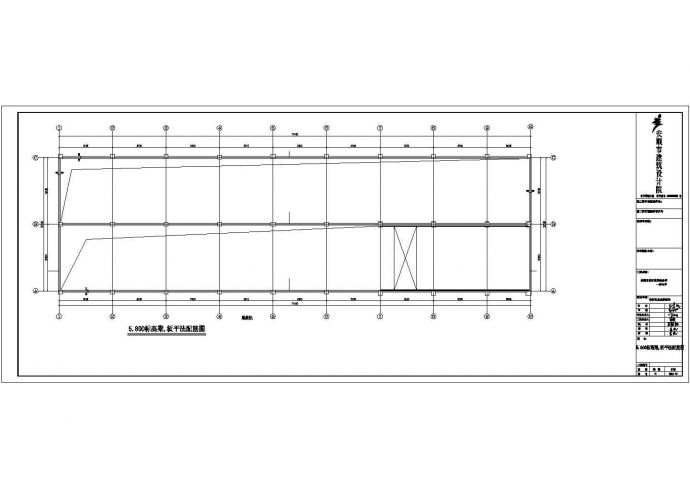 某救宅物资储备库结构设计施工CAD图纸_图1