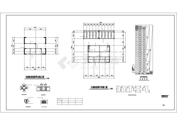 某高层住宅楼纯剪力墙结构设计施工CAD图纸-图一