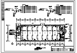 某三层框架结构服装厂电气施工cad图(含照明，避雷,接地设计 )-图一