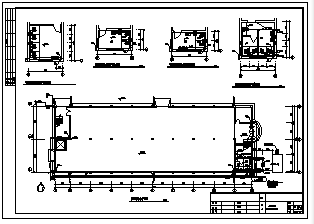 某三层框架结构服装厂电气施工cad图(含照明，避雷,接地设计 )-图二