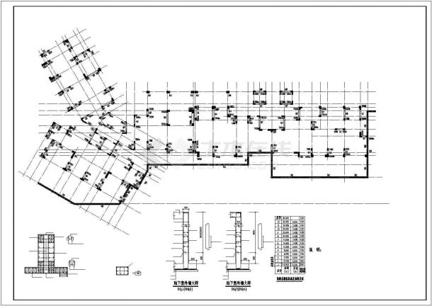 某十二层风车双拼布置住宅结构建筑设计施工CAD图纸-图一