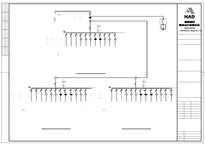 【福建】某高层办公楼水电设计CAD图纸_图1