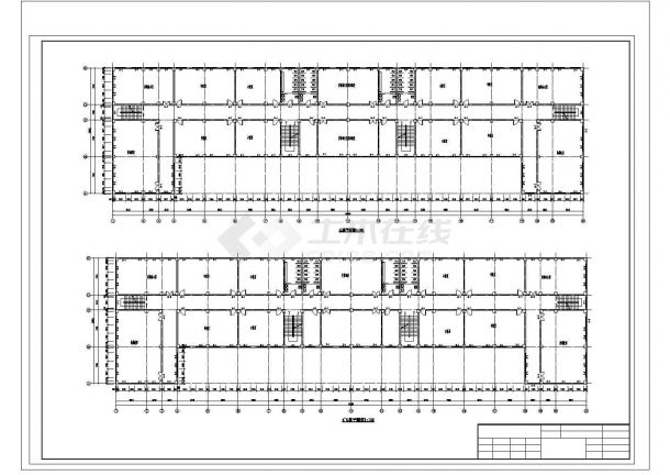 【91套】土木工程办公楼毕业设计系列图纸（精美答辩PPT、计算书、开题报告、任务书、图纸、记录表）-图二