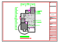 现代三层别墅室内装修cad设计图_图1