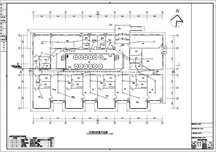 某三层幼儿园电气CAD全套设计施工图纸_图1