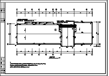 某二层工厂办公楼强电施工cad图(含照明及防雷接地设计)-图二