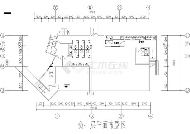 某广场电气CAD设计全套改造工程施工图纸-图一