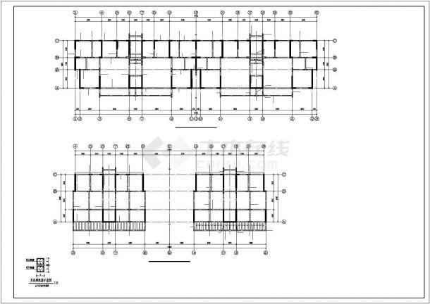 8238平米18层纯剪力墙住宅设计cad图-图一