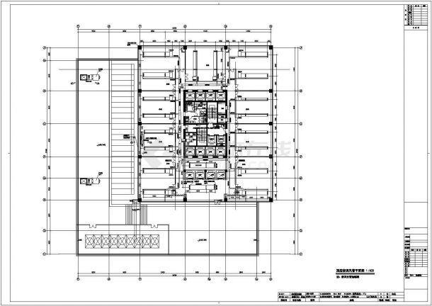 杭州某大厦空调设计施工图纸-图二