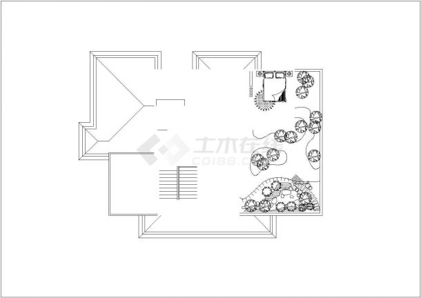 大型别墅全套建筑设计施工图-图一